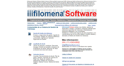 Desktop Screenshot of iiifilomenasoftware.com